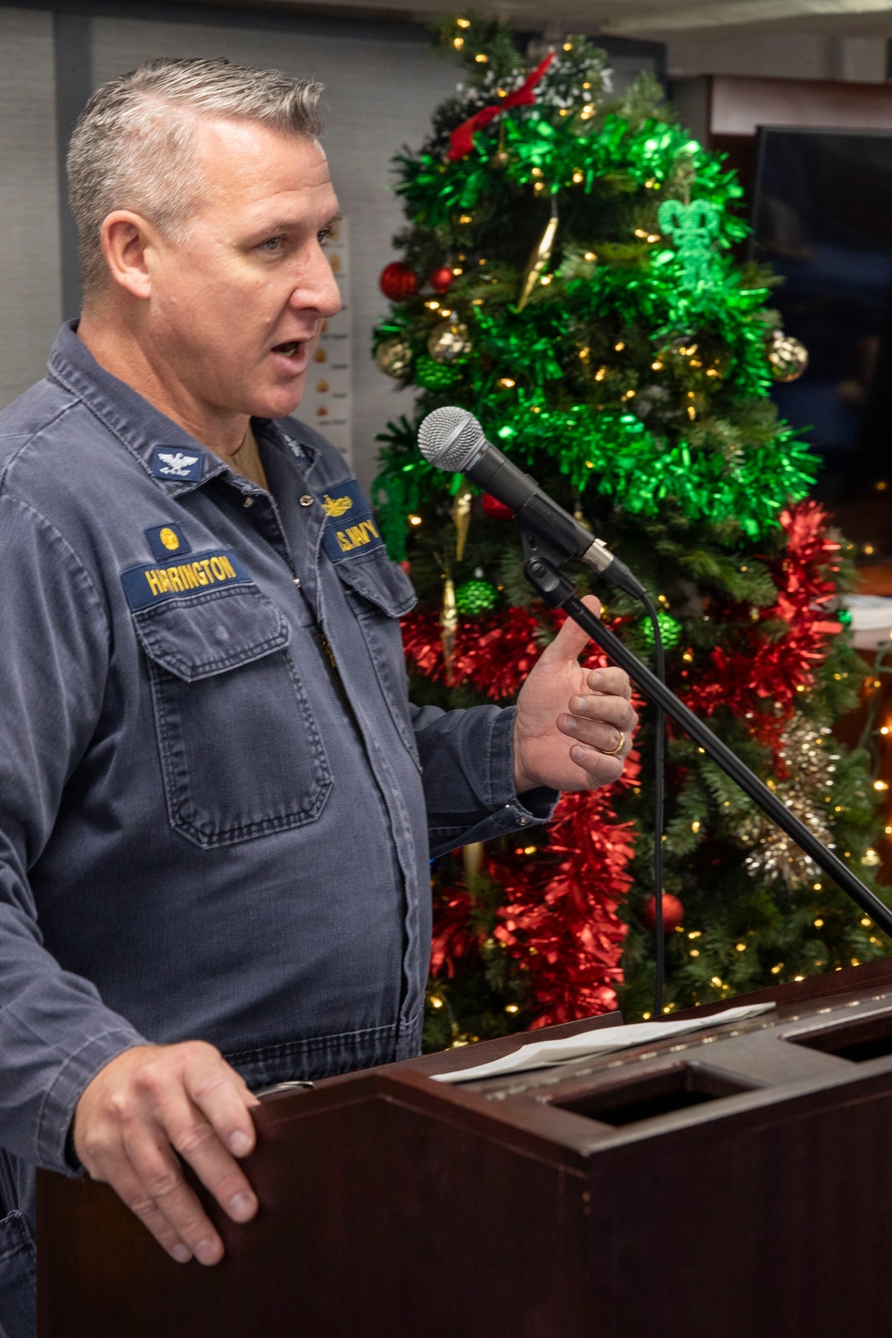 USS Tripoli Honors Native American Heritage Month