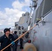 USS Spruance Sailors conduct paint preservation