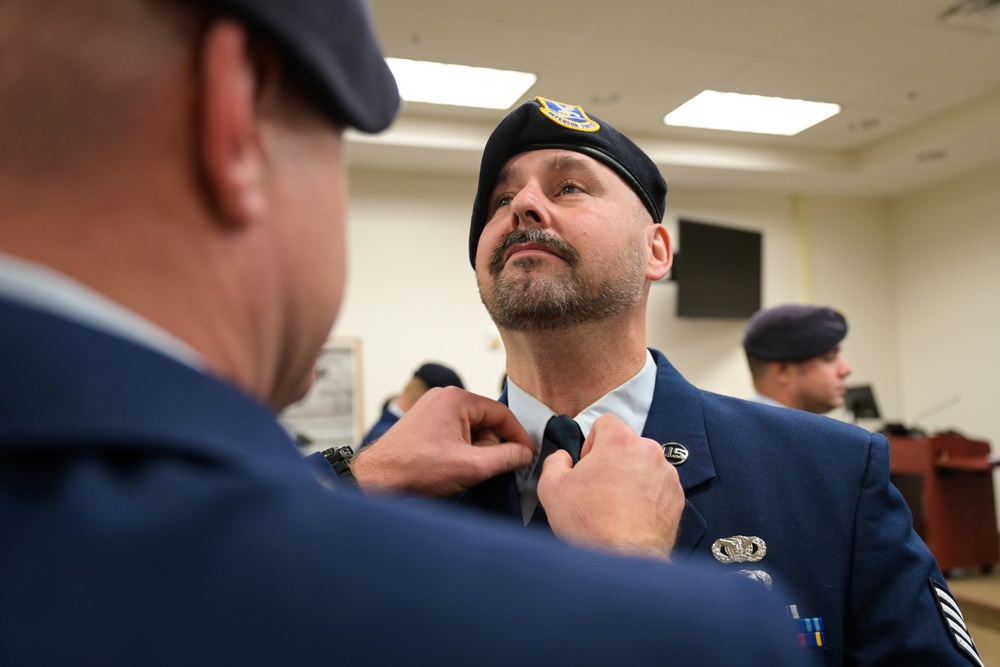 Attention to Detail: Security Forces Highlight Readiness with Uniform Inspections