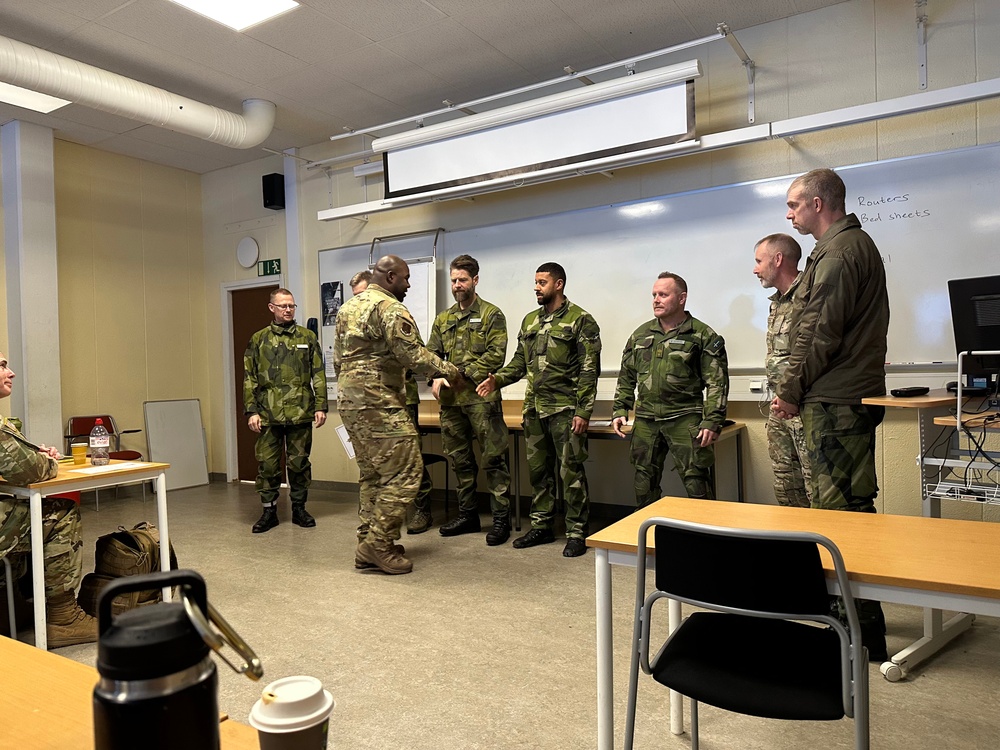 106th Rescue Wing Members Attend Training Course in Sweden