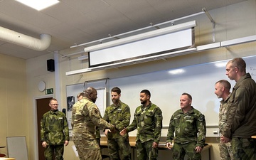 106th Rescue Wing Members Attend Training Course in Sweden