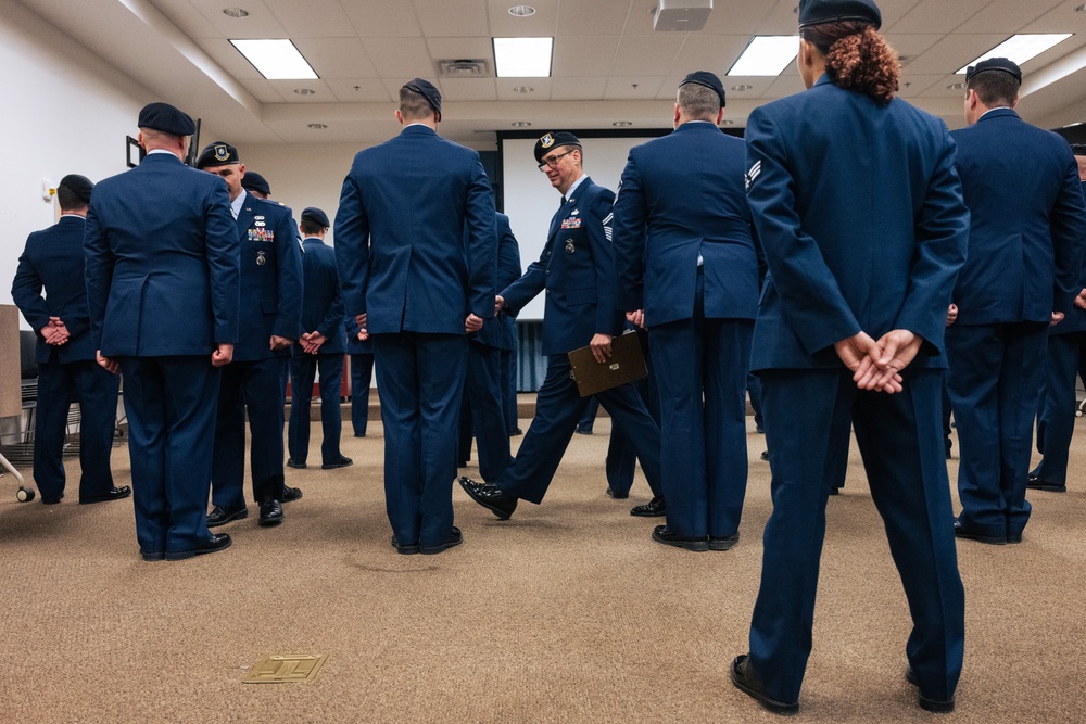 Attention to Detail: Security Forces Highlight Readiness with Uniform Inspections