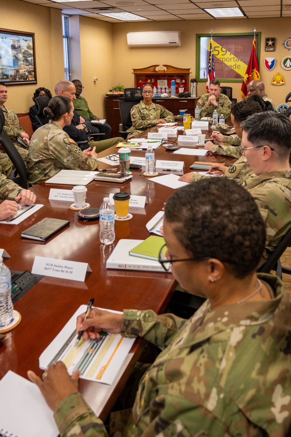 Maj. Gen. Lance G. Curtis Visits Fort Eustis