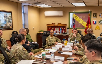 Maj. Gen. Lance G. Curtis Visits Fort Eustis