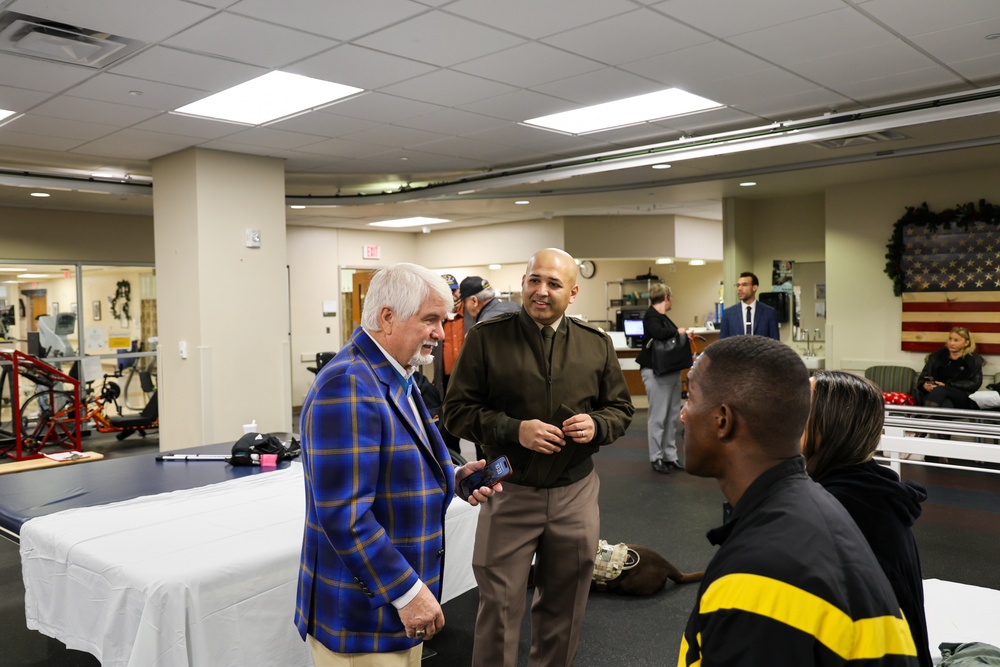 Medal of Honor Recipients Visit Walter Reed National Military Medical Center