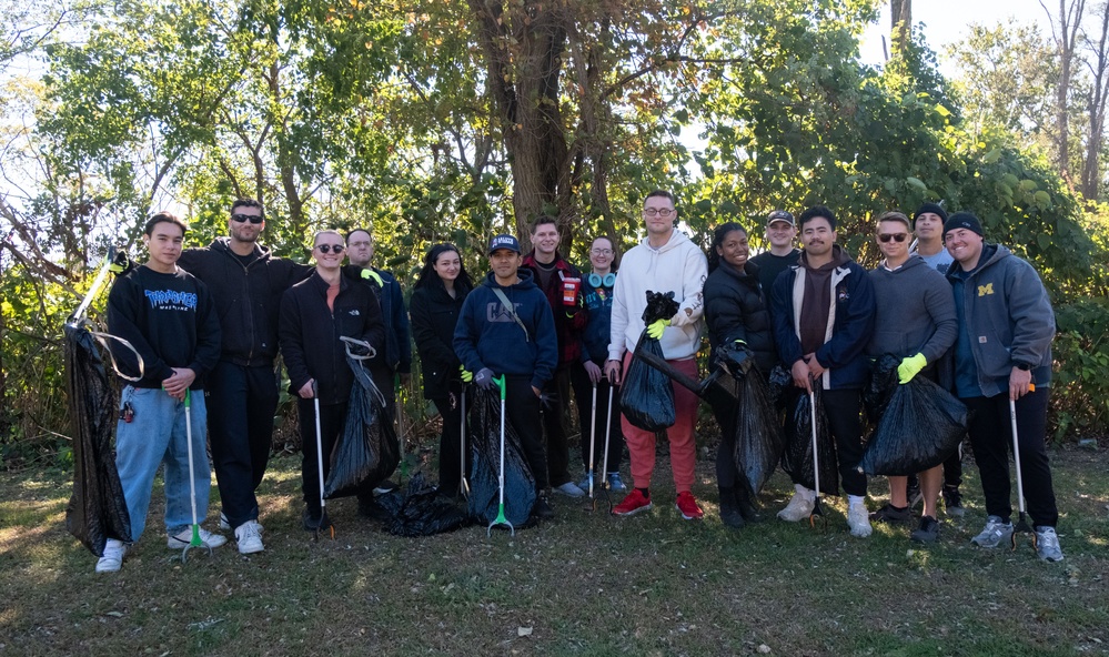 Beach Cleanup on Fort Wadsworth