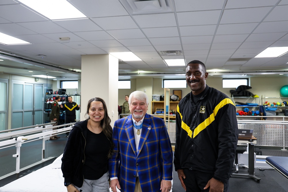 Medal of Honor Recipients Visit Walter Reed National Military Medical Center