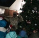 Col. Deedrick Reese, Robins Installation and 78th Air Base Wing commander, orders the countdown Team Robins children before flipping the switch to light the base tree.