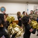 Deputy Secretary Hicks observes go Army beat Navy spirit rally