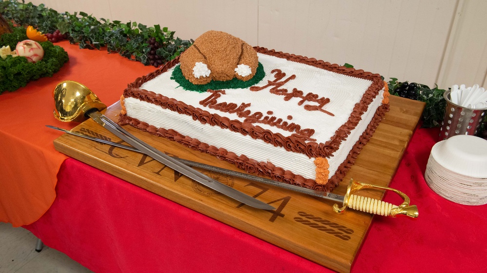 Thanksgiving Day meal aboard USS John C. Stennis (CVN 74)