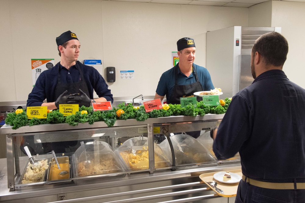 Thanksgiving Day Aboard USS John C. Stennis (CVN 74)