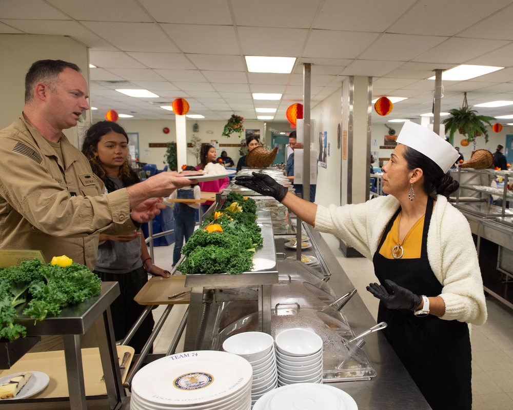 Thanksgiving Day Aboard USS John C. Stennis (CVN 74)