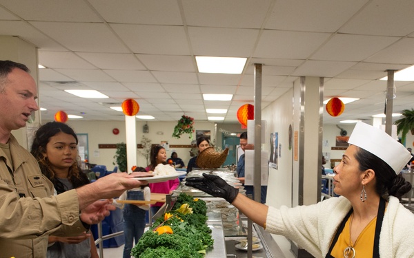 Thanksgiving Day Aboard USS John C. Stennis (CVN 74)