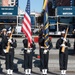 A commissioning ceremony for The Strike Group is held at the U.S. Navy Memorial Plaza