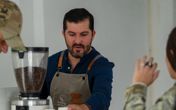 Coffee and Pups Event