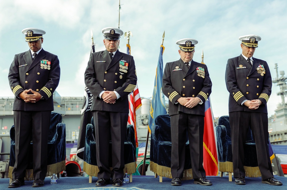 USS Fitzgerald Change of Command