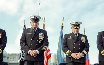 USS Fitzgerald Change of Command