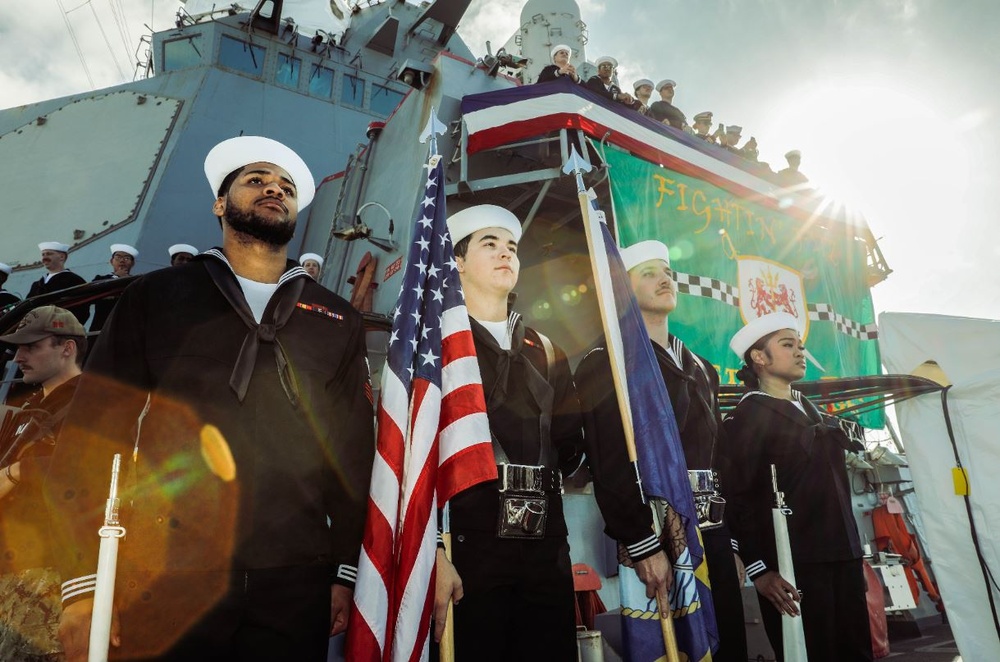 USS Fitzgerald Change of Command