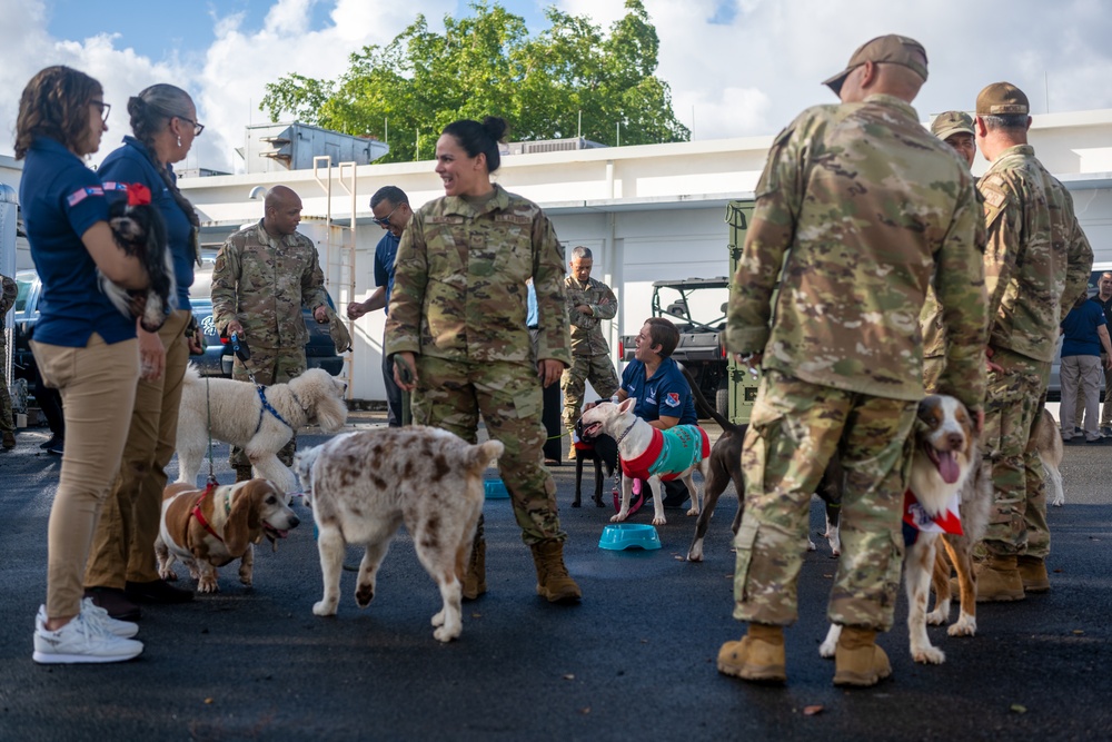 Coffee and Pups Event