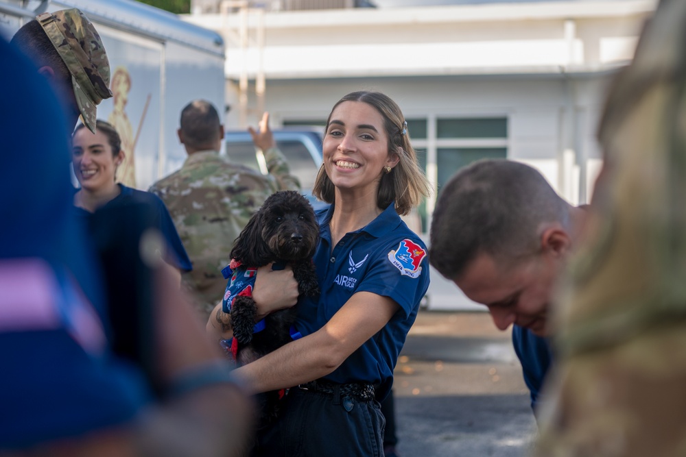 Coffee and Pups Event