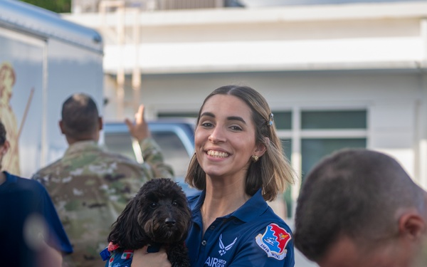 Coffee and Pups Event