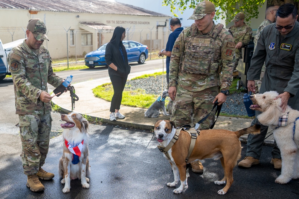 Coffee and Pups Event