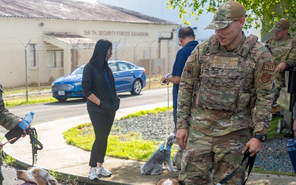 Coffee and Pups Event