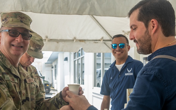 Coffee and Pups Event