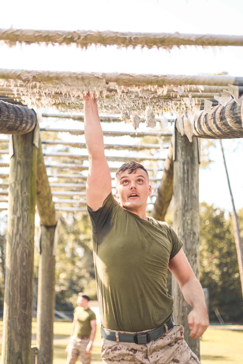 MAG-31 Marines Complete Confidence Course