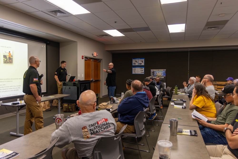 USAMU Soldiers Teach CMP Pistol Marksmanship 101 Class