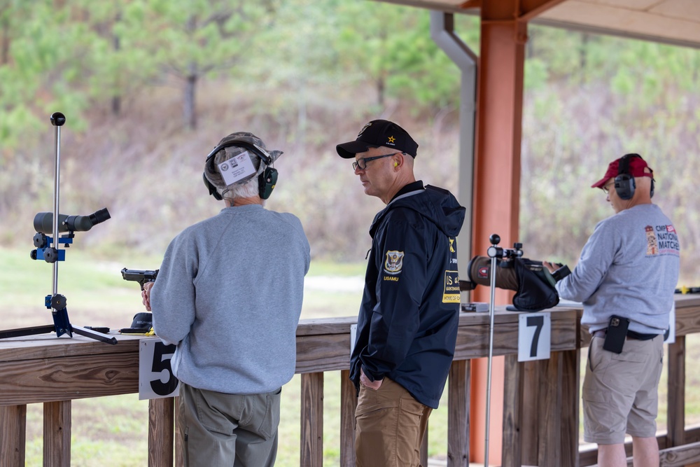 USAMU Sgt. 1st Class Greg Markowski Provides On-Range Instruction