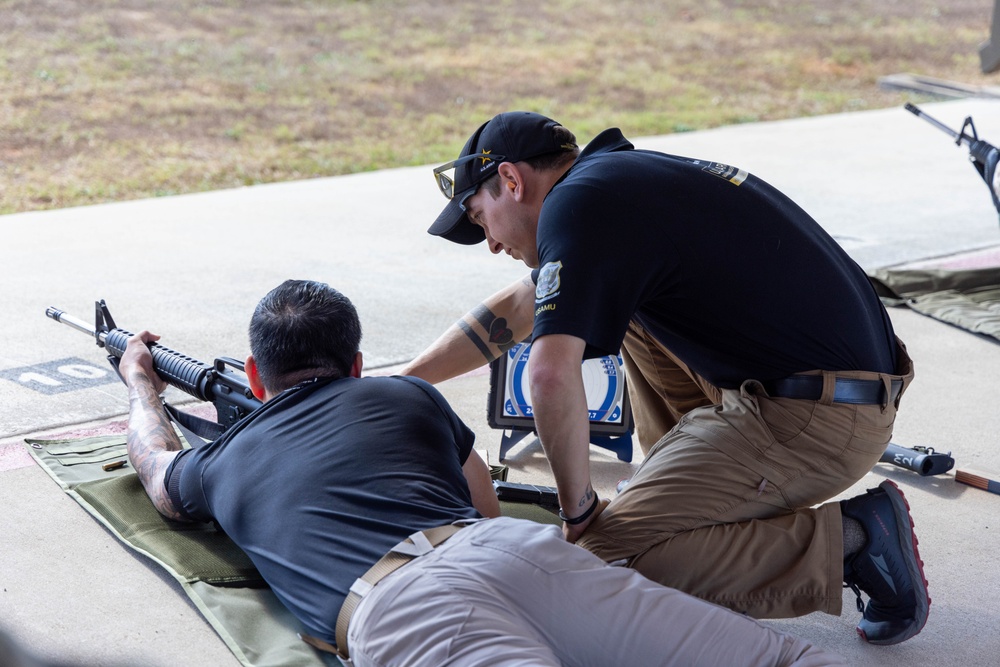 U.S. Army Soldier Teaches Civilian