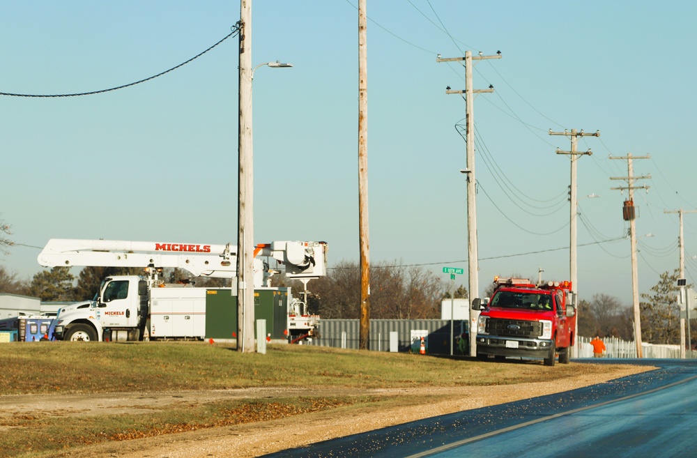 Work continues to upgrade Fort McCoy’s power grid to Wye Electrical System