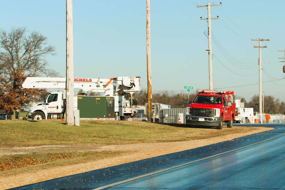 Work continues to upgrade Fort McCoy’s power grid to Wye Electrical System