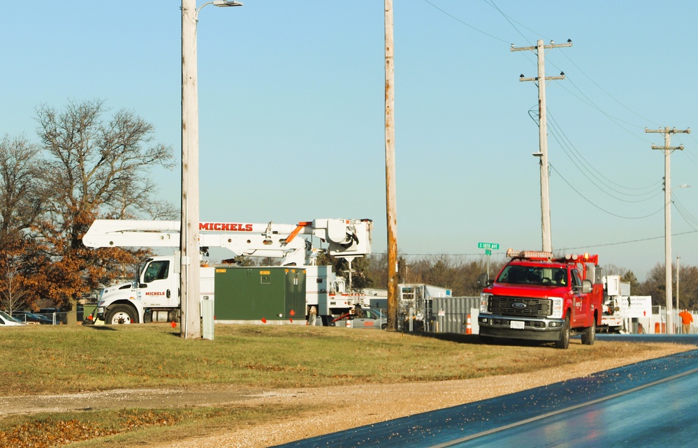 Work continues to upgrade Fort McCoy’s power grid to Wye Electrical System