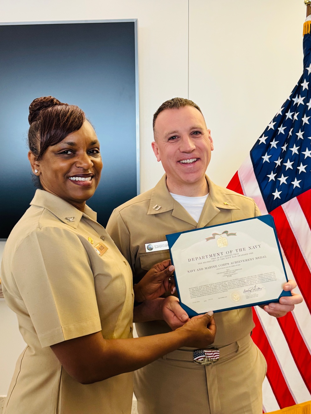 NMRTC Fort Belvoir Celebrates Officers of the Year