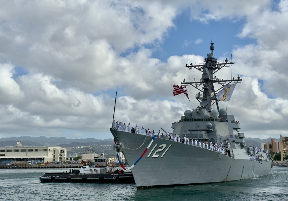 USS Frank E. Petersen Jr. Returns to Pearl Harbor