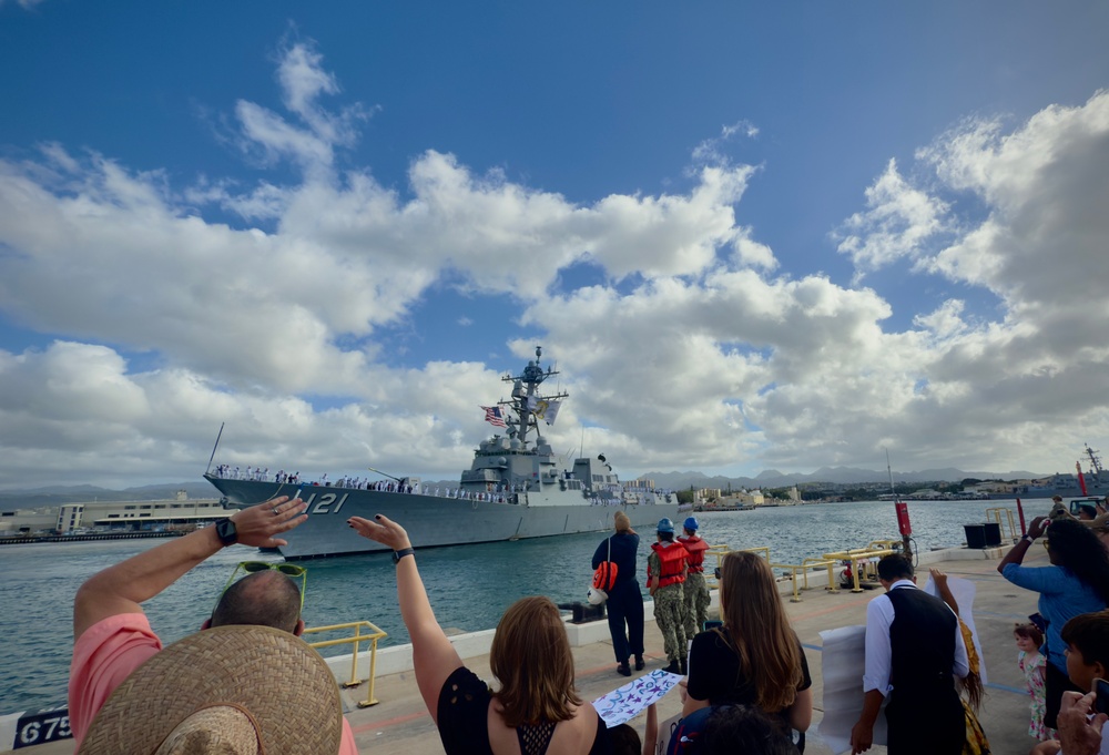 USS Frank E. Petersen Jr. Returns to Pearl Harbor