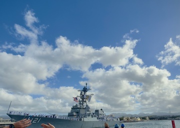 USS Frank E. Petersen Jr. Returns to Pearl Harbor