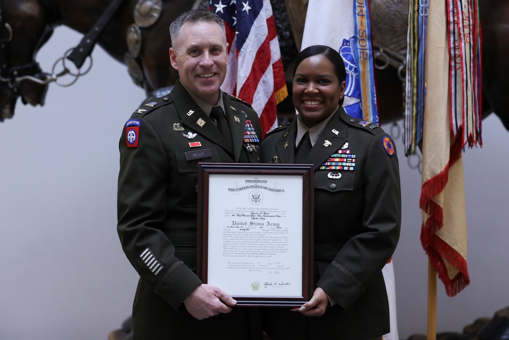 13th Armored Corps Sustainment Command Promotion Ceremony