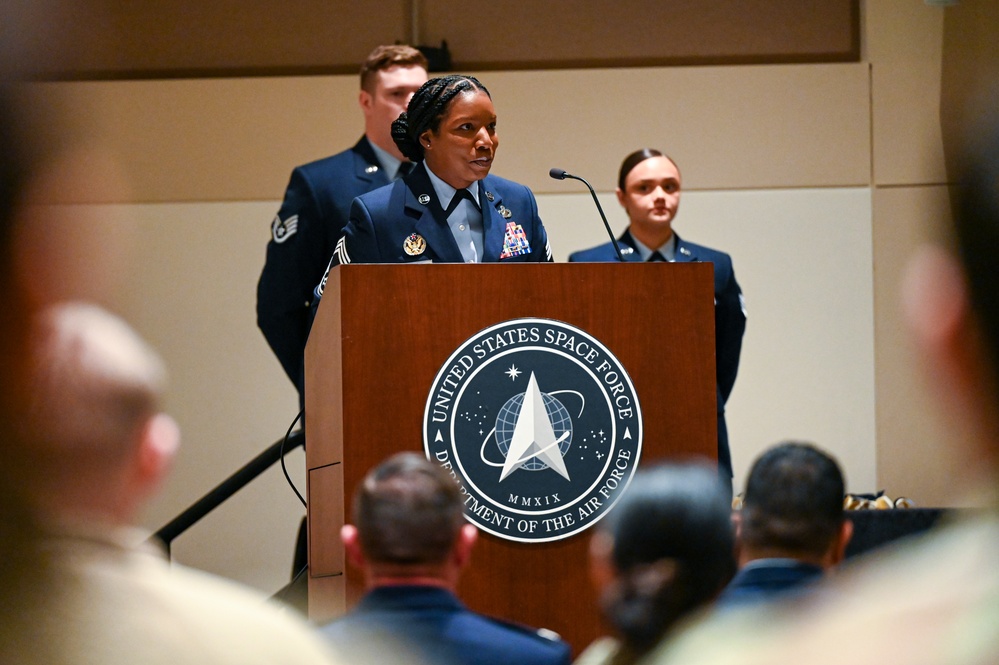 Buckley Holds CCAF Graduation