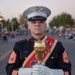 1st MARDIV Band marches in annual Fallbrook Christmas Parade
