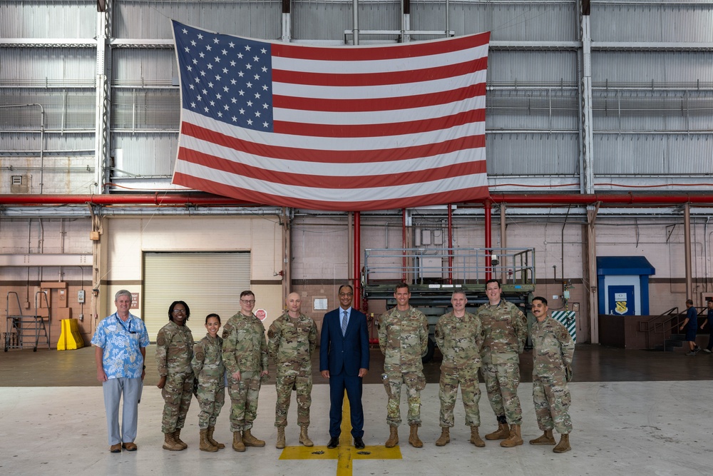 Secretary of the Air Force Financial Management and Comptroller distinguished visitor