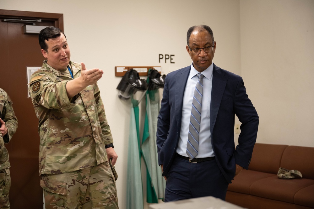 Secretary of the Air Force Financial Management and Comptroller distinguished visitor