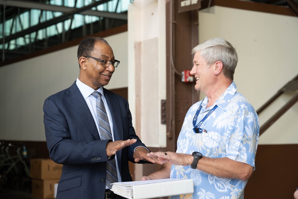 Secretary of the Air Force Financial Management and Comptroller distinguished visitor