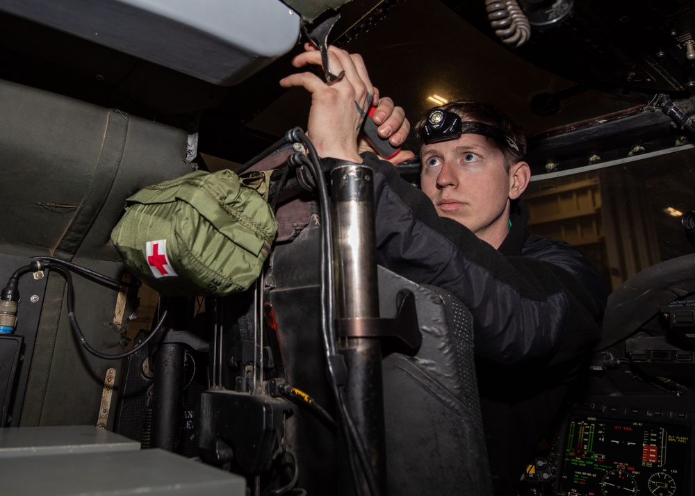 Daily Operations Aboard USS George H.W. Bush (CVN 77)