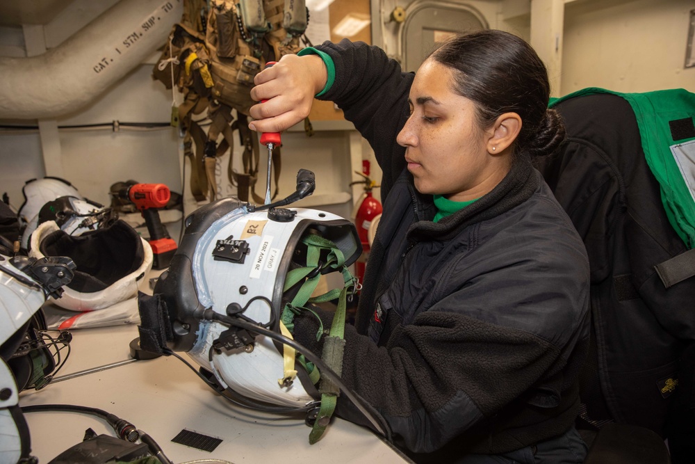 Daily Operations Aboard USS George H.W. Bush (CVN 77)