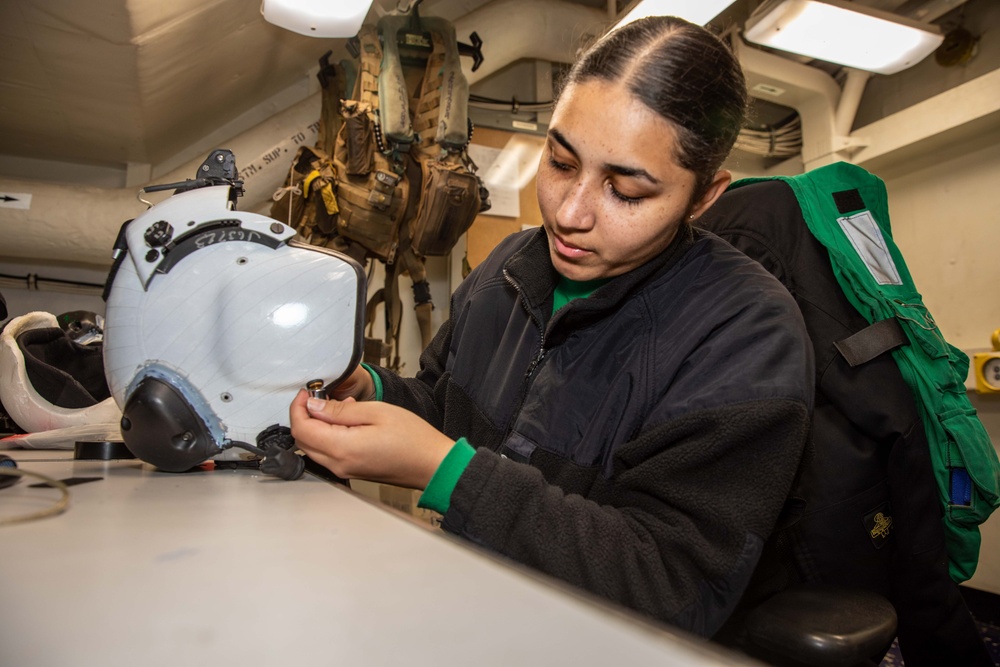 Daily Operations Aboard USS George H.W. Bush (CVN 77)