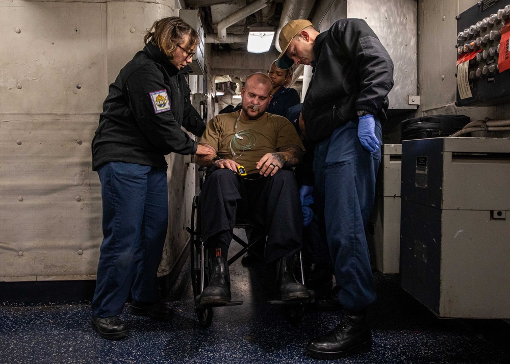 Daily Operations Aboard USS George H.W. Bush (CVN 77)