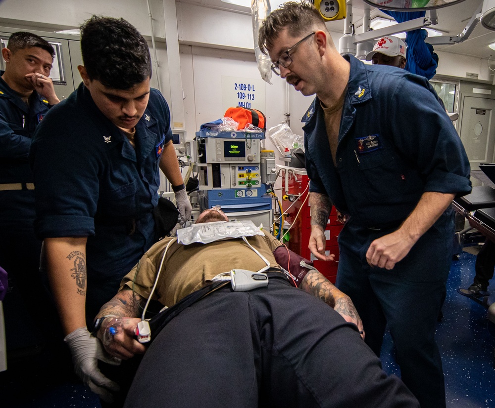 Daily Operations Aboard USS George H.W. Bush (CVN 77)